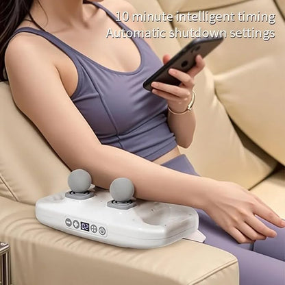 4-Head Massage Gun Deep Tissue Pro - Electric Massager Machine Pain Relief 20 & 6 Massage Modes, Timing Full Body Massager for Pain Relief
